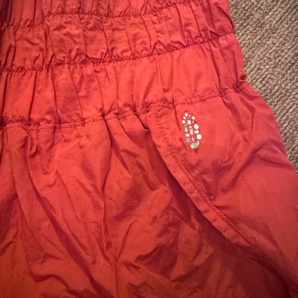 FP high waisted shorts pink
